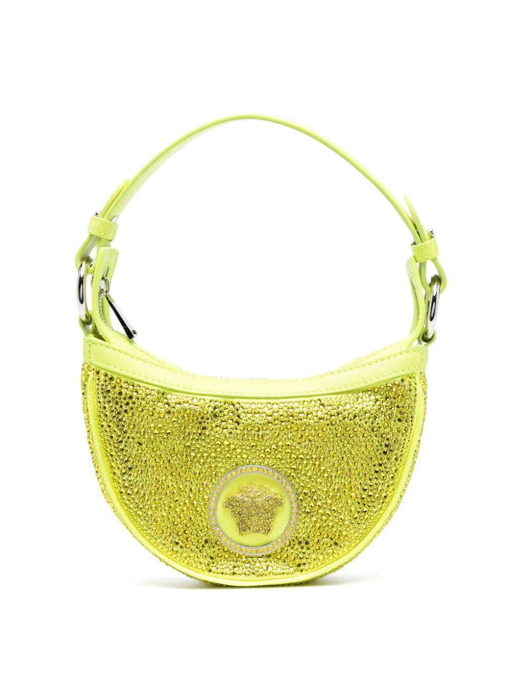 Versace x Dua Lipa Repeat mini shoulder bag - Yellow von Versace