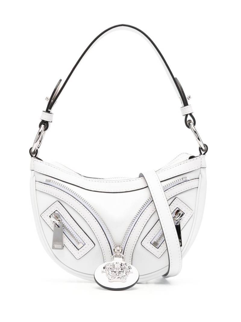 Versace mini Repeat shoulder bag - White von Versace