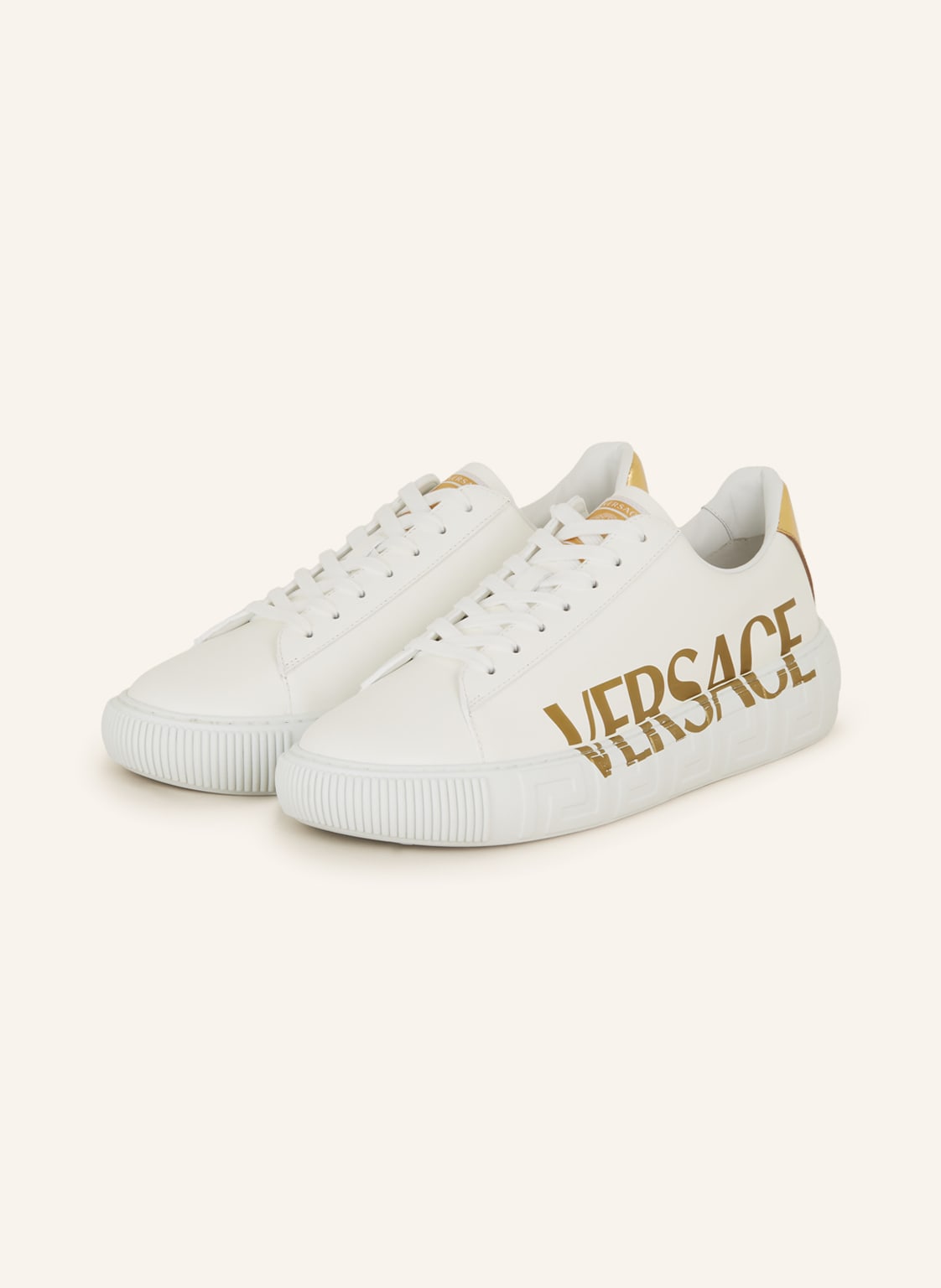 Versace Sneaker Greca weiss von Versace