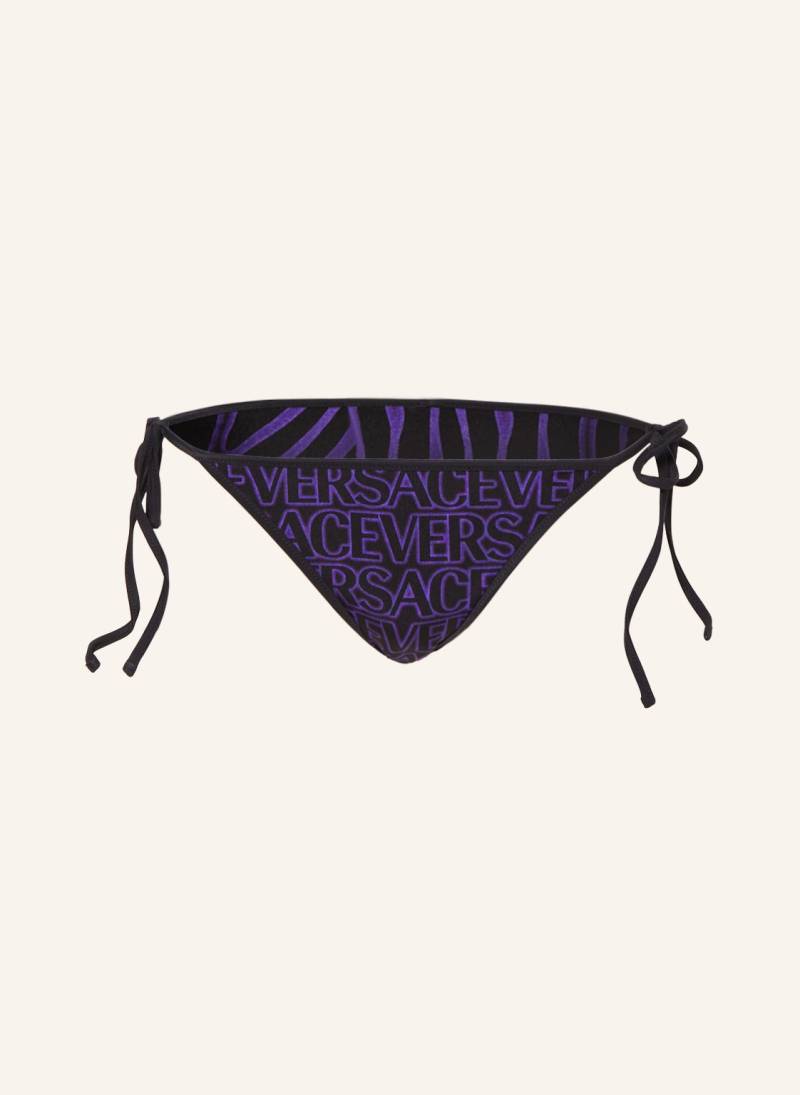 Versace Triangel-Bikini-Hose Zum Wenden lila von Versace
