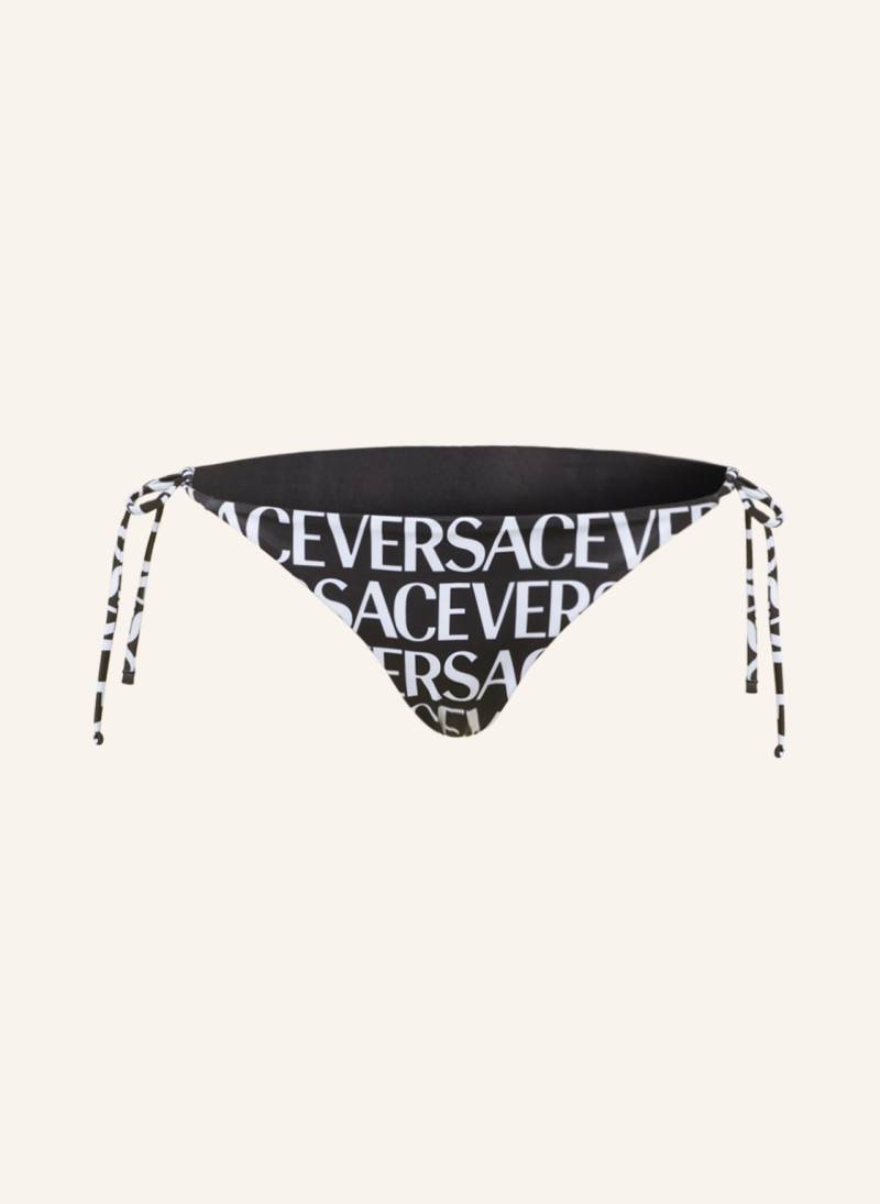 Versace Triangel-Bikini-Hose schwarz von Versace