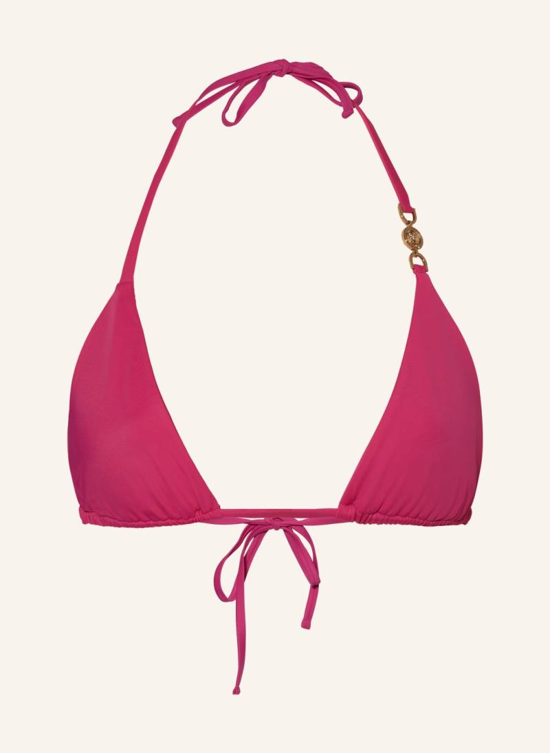 Versace Triangel-Bikini-Top pink von Versace