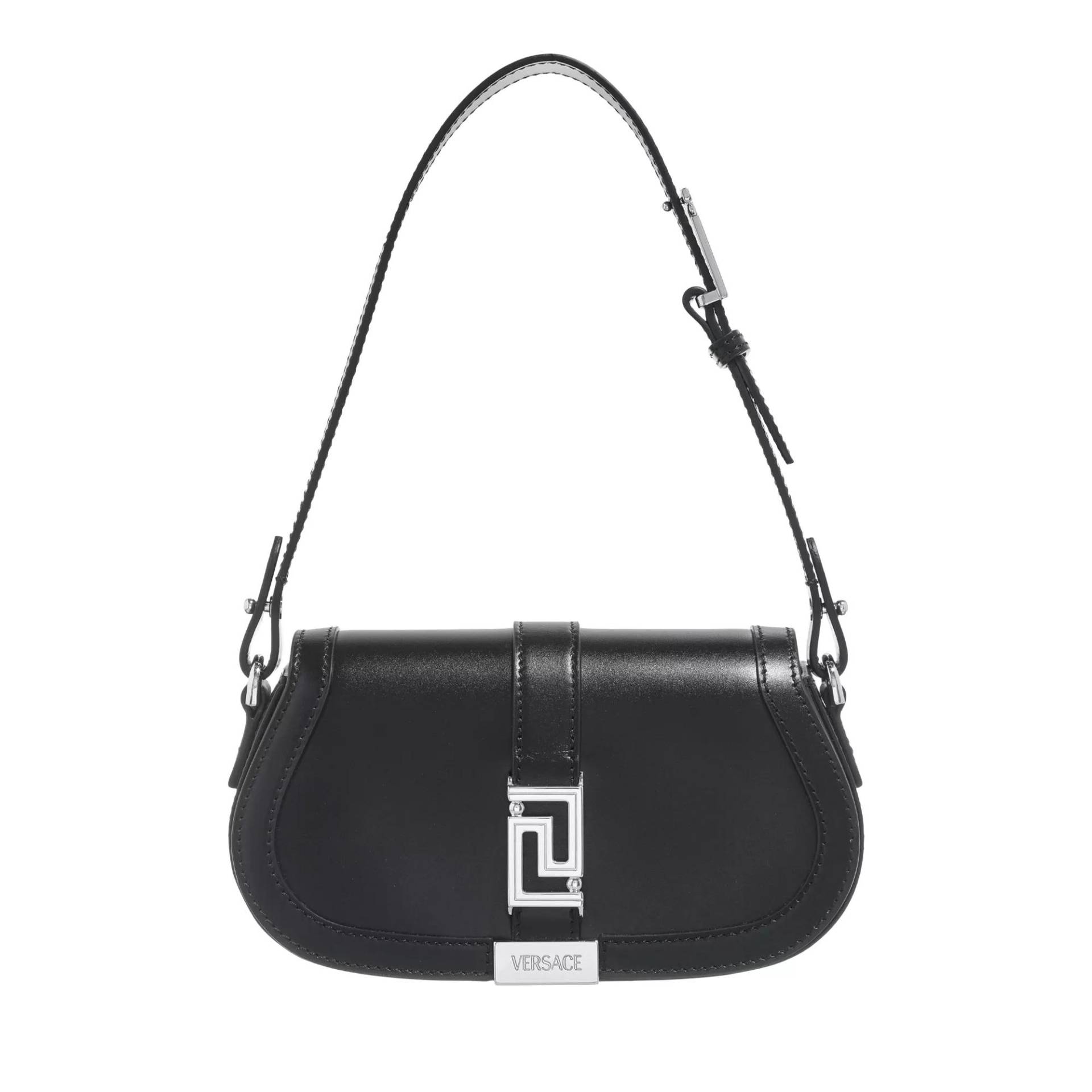 Versace Umhängetasche - Mini Bag Calf Leather - Gr. unisize - in Schwarz - für Damen von Versace