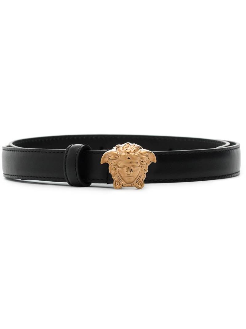 Versace La Medusa leather belt - Black von Versace