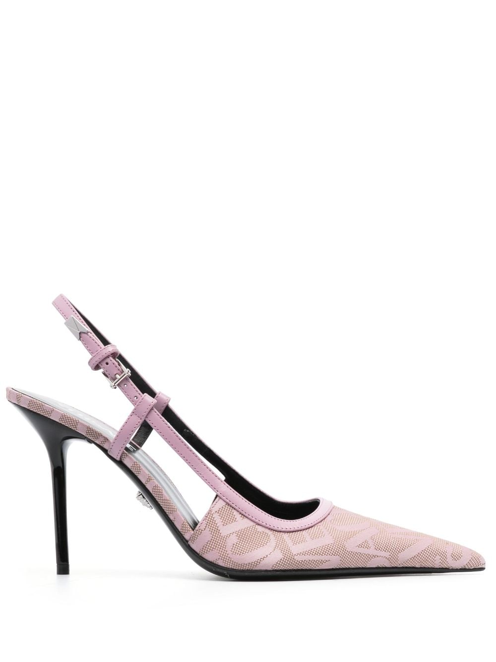 Versace Versace Allover slingback pumps - Pink von Versace