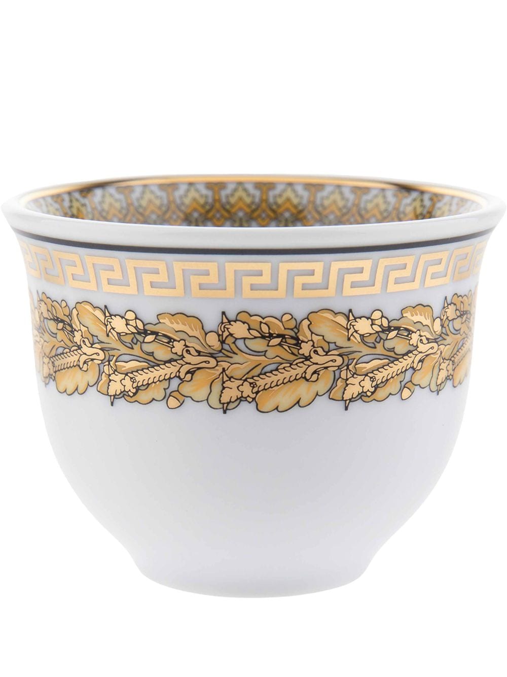 Versace Virtus Gala set-of-six cups - White von Versace