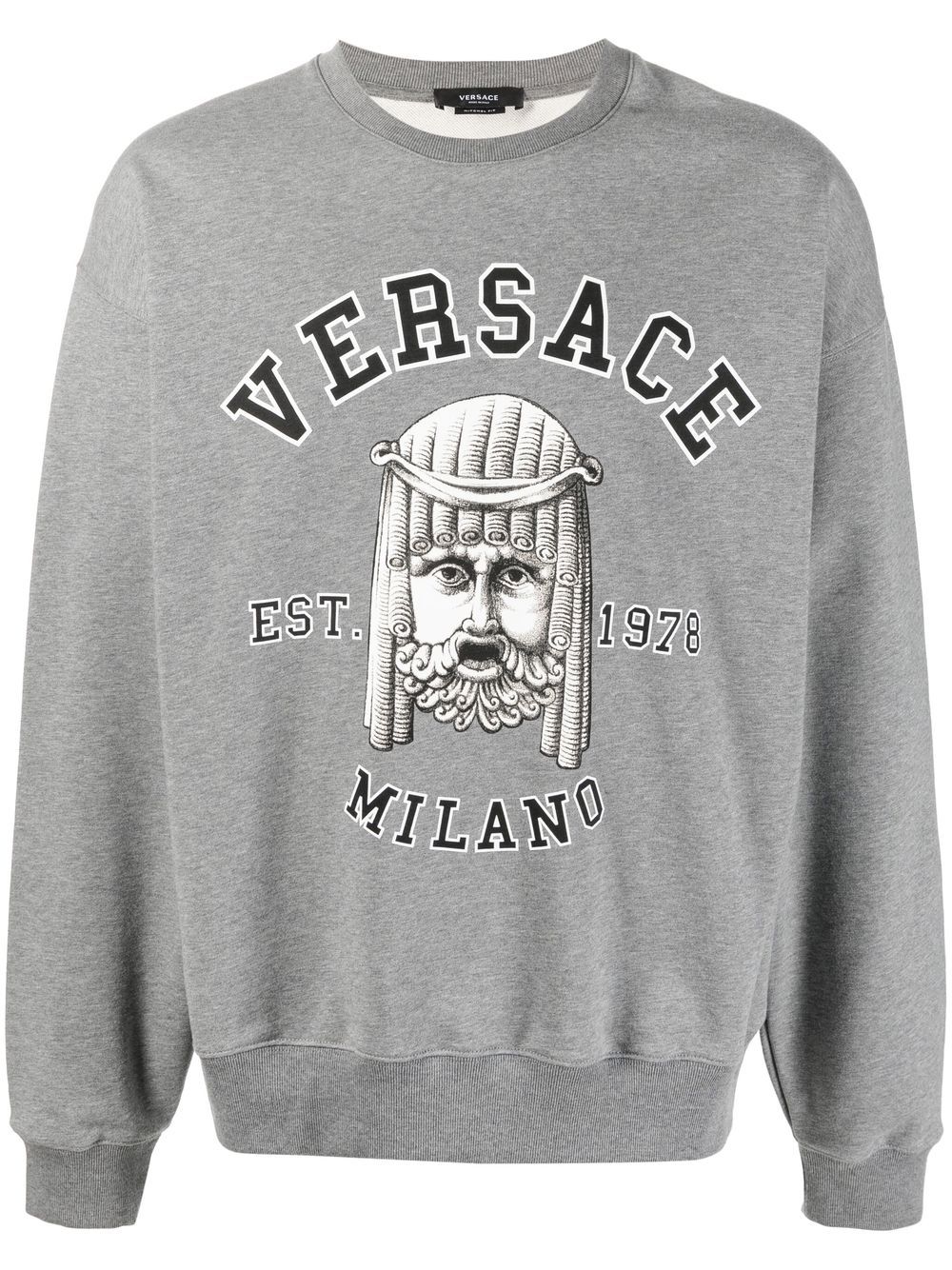 Versace crew neck sweatshirt - Grey von Versace