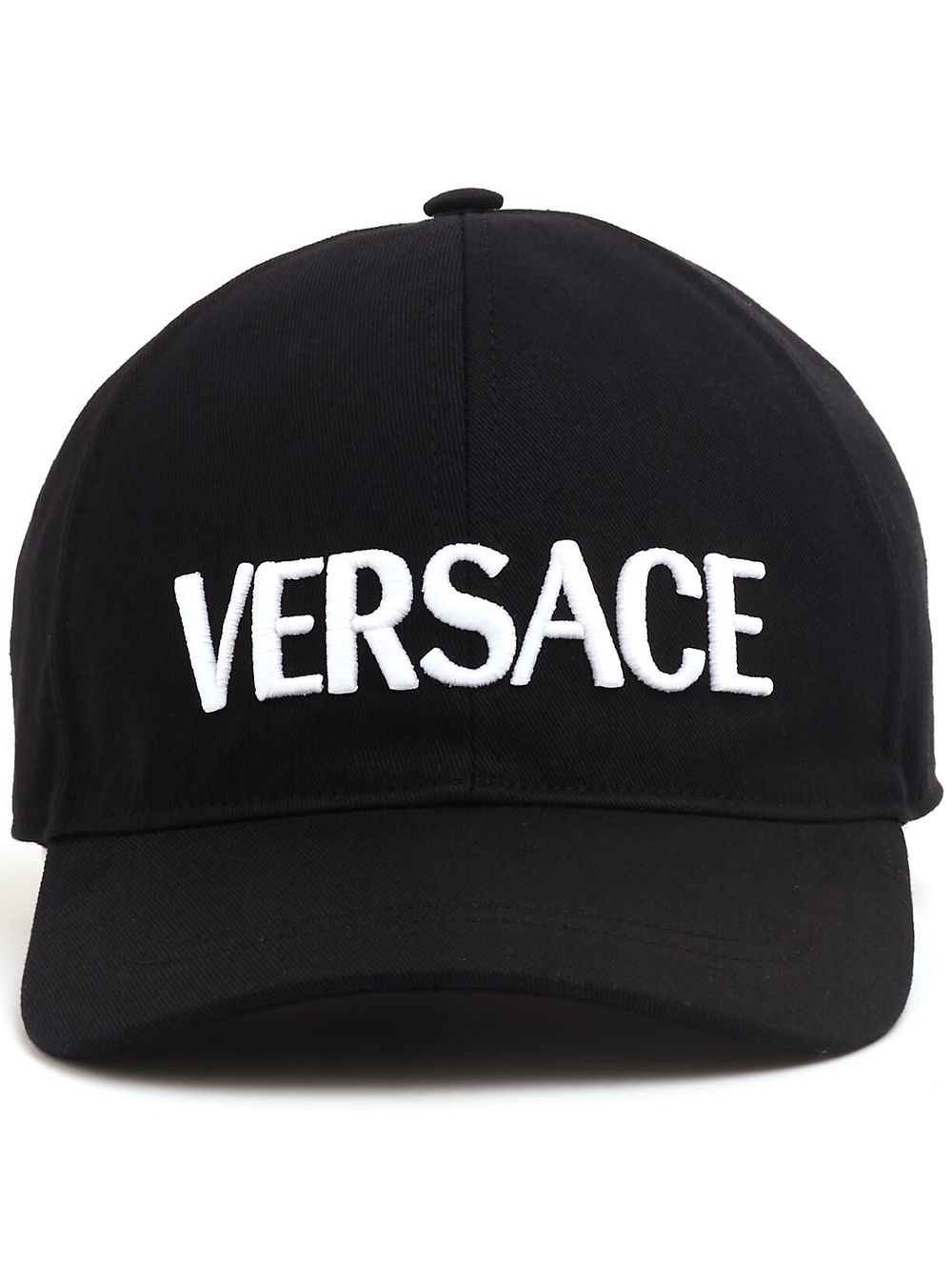 Versace embroidered-logo baseball cap - Black von Versace