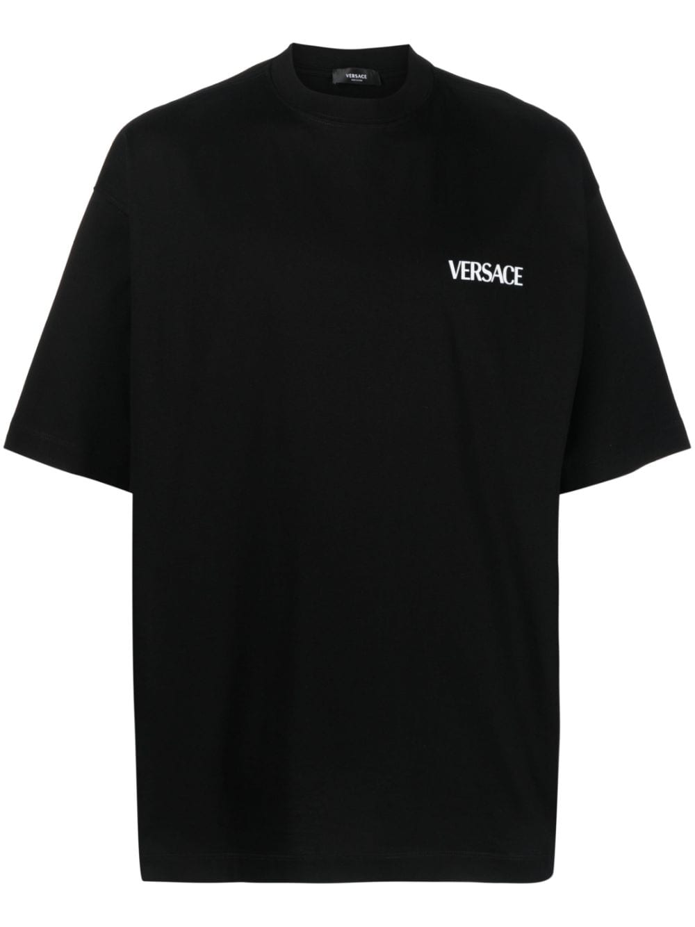 Versace graphic-print round-neck T-shirt - Black von Versace