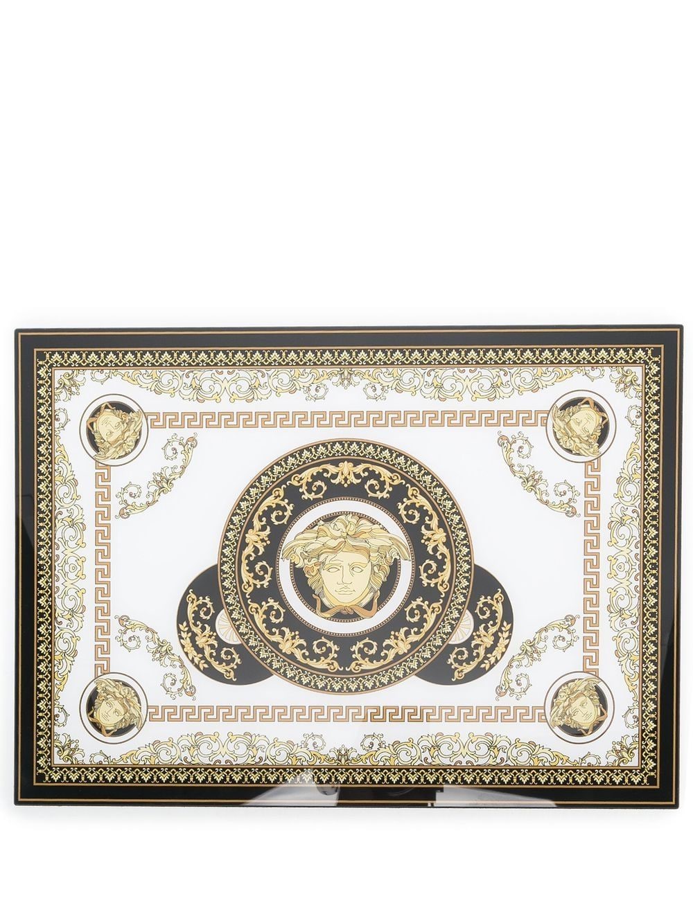 Versace Medusa Gala table placemats (set of two) - White von Versace