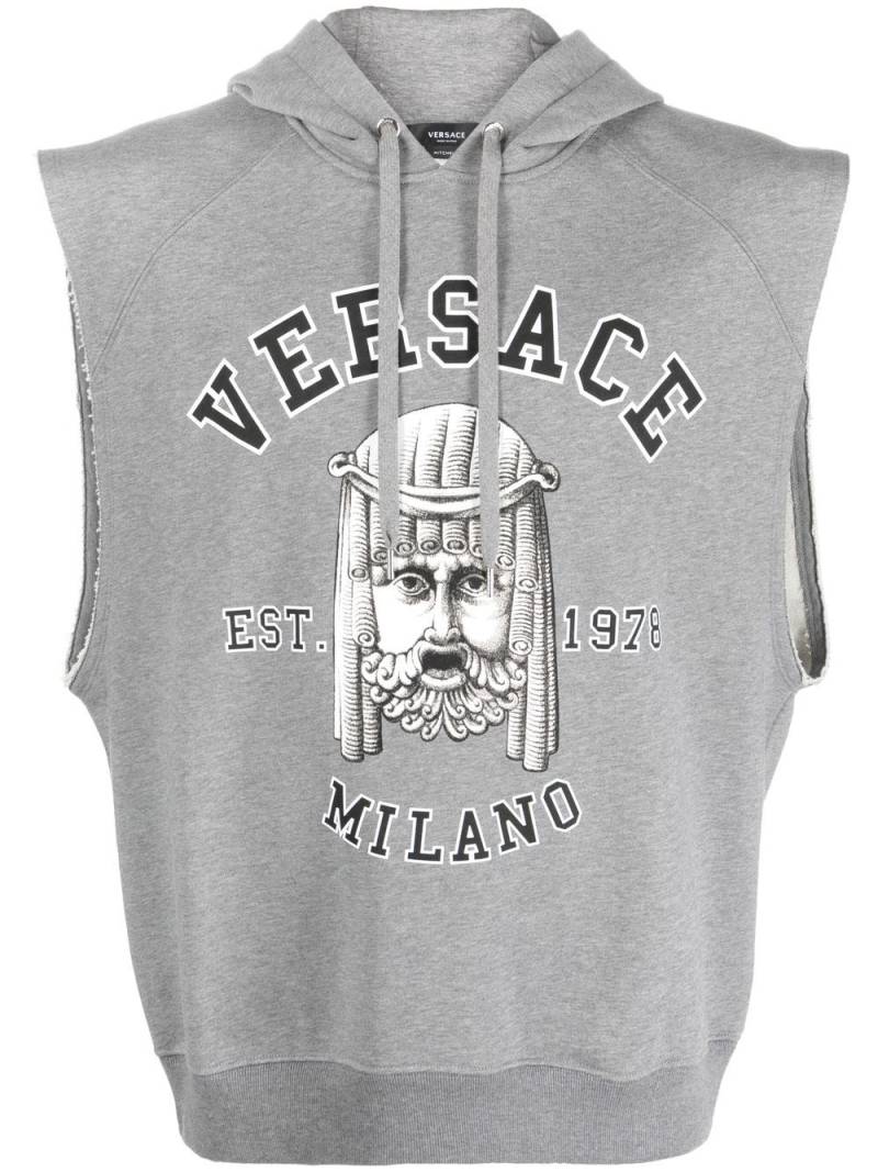 Versace hooded tank top - Grey von Versace