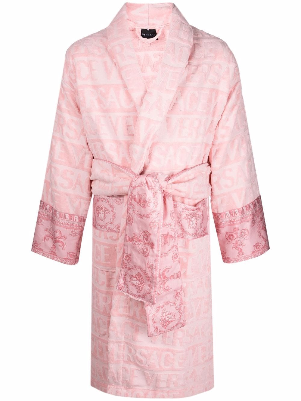 Versace I Love Baroque bathrobe - Pink von Versace