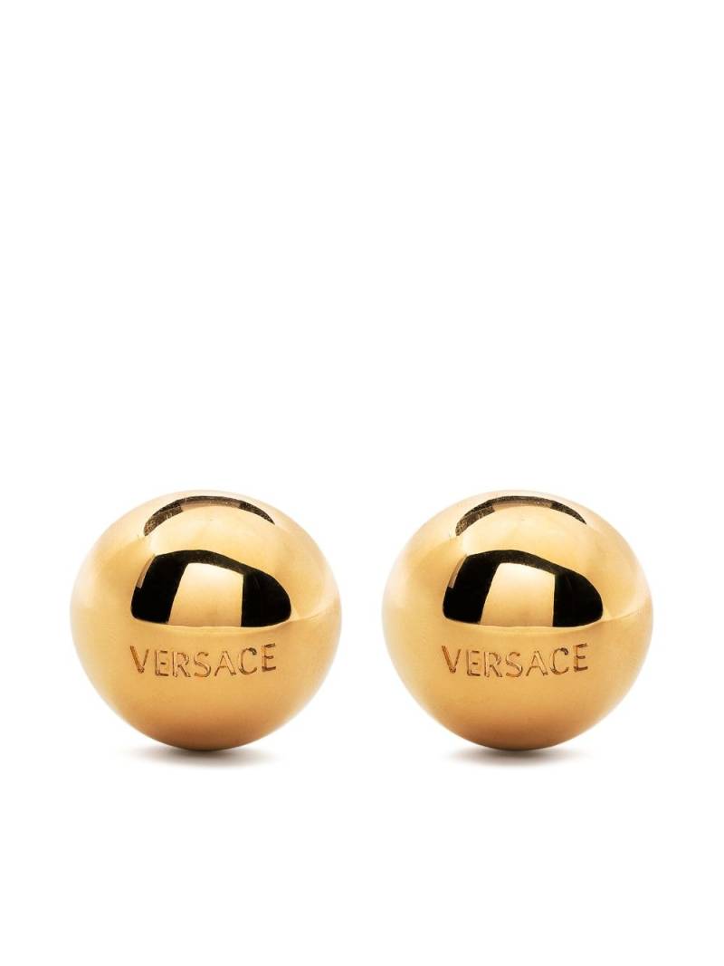 Versace Sphere Versace Tiles earrings - Gold von Versace