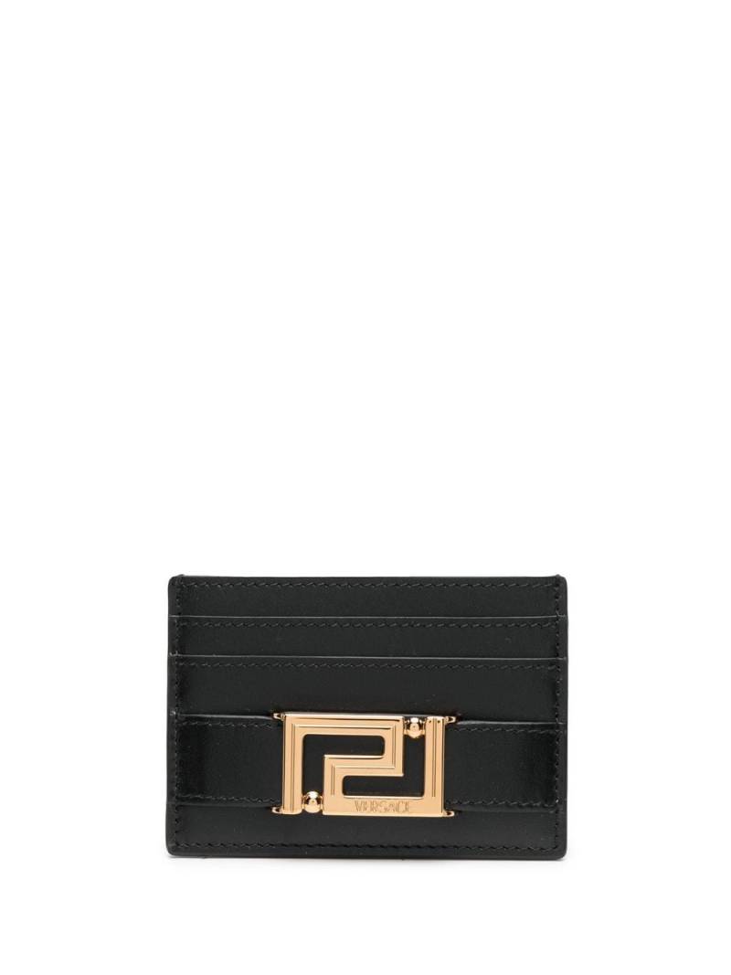 Versace Greca Goddess cardholder - Black von Versace