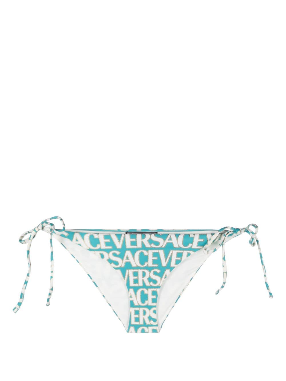 Versace Versace Allover bikini bottoms - Blue von Versace