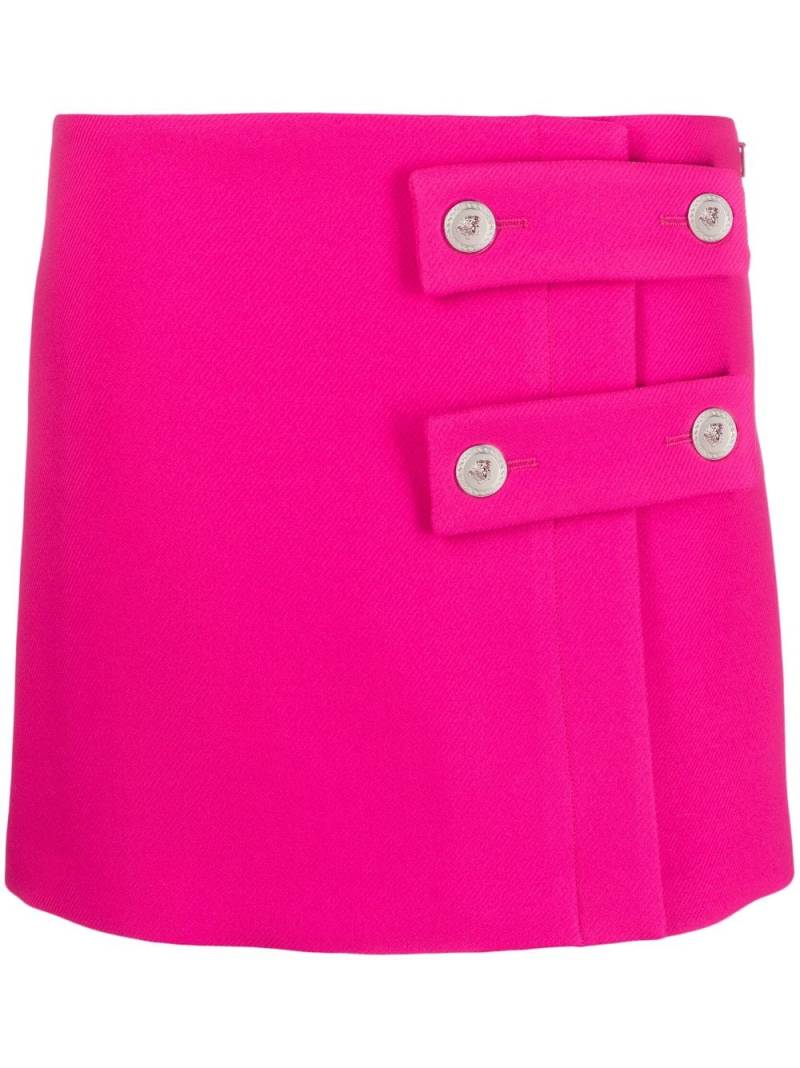 Versace low-rise buttoned skirt - Pink von Versace