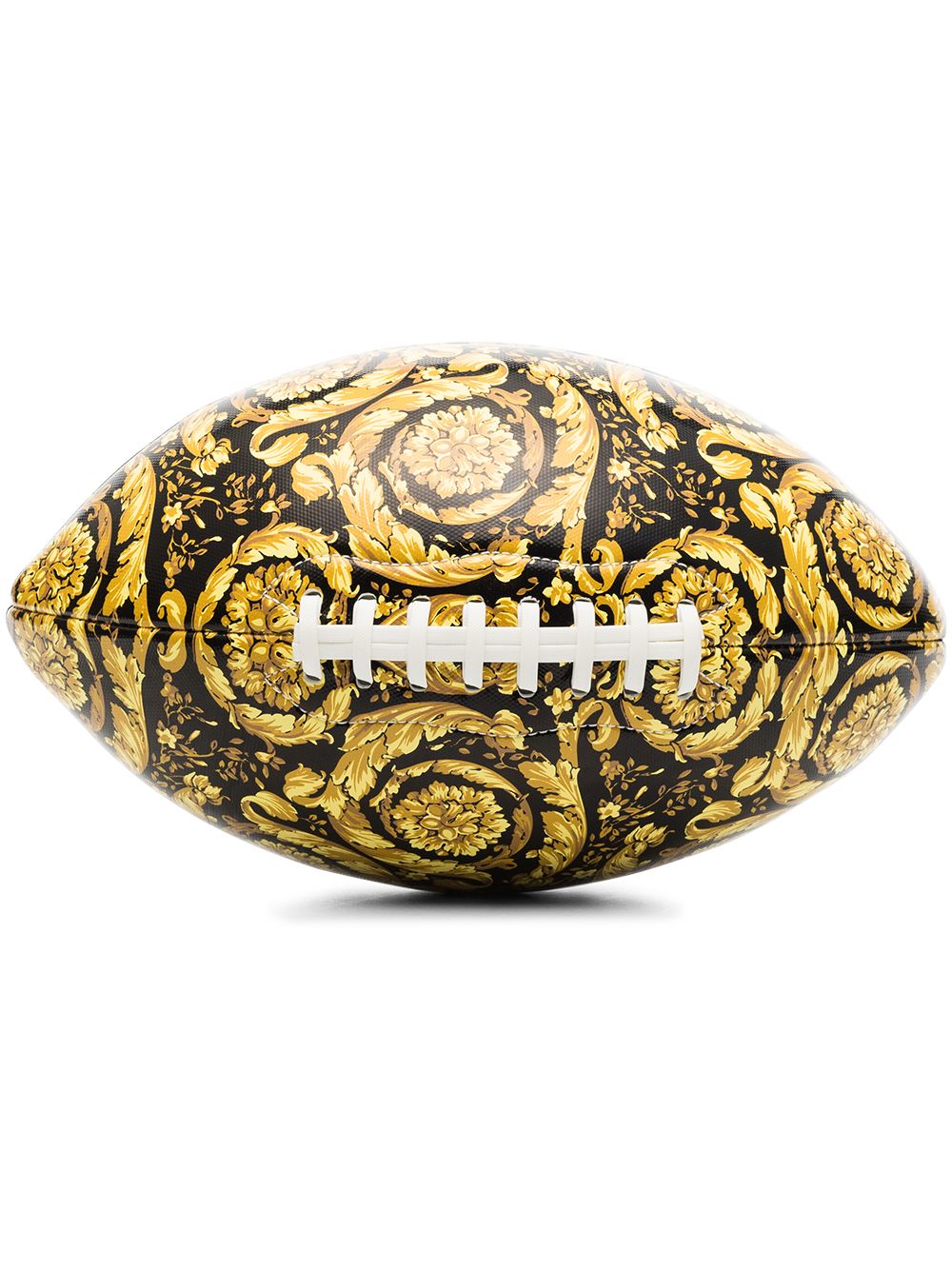 Versace Barocco-print rugby ball - Black von Versace