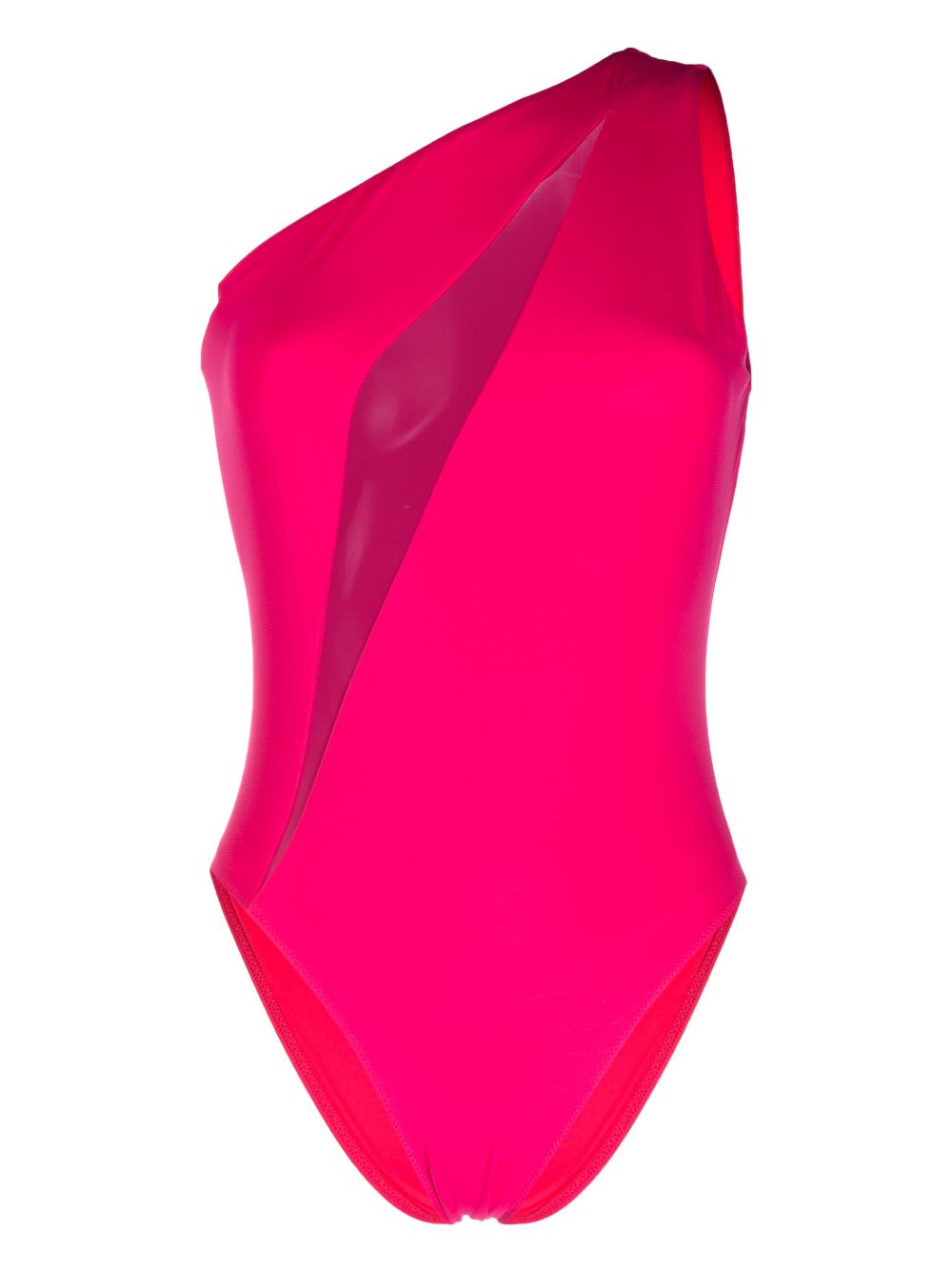 Versace one-shoulder swimsuit - Pink von Versace