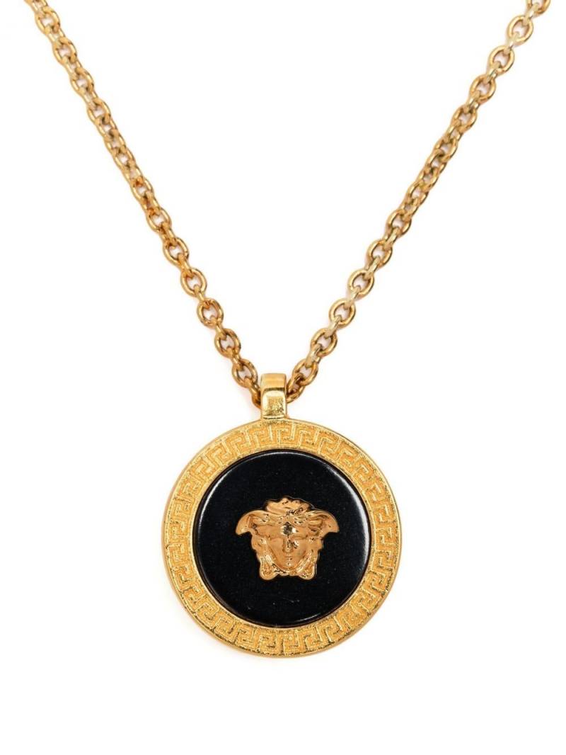 Versace Medusa enamel necklace - Gold von Versace