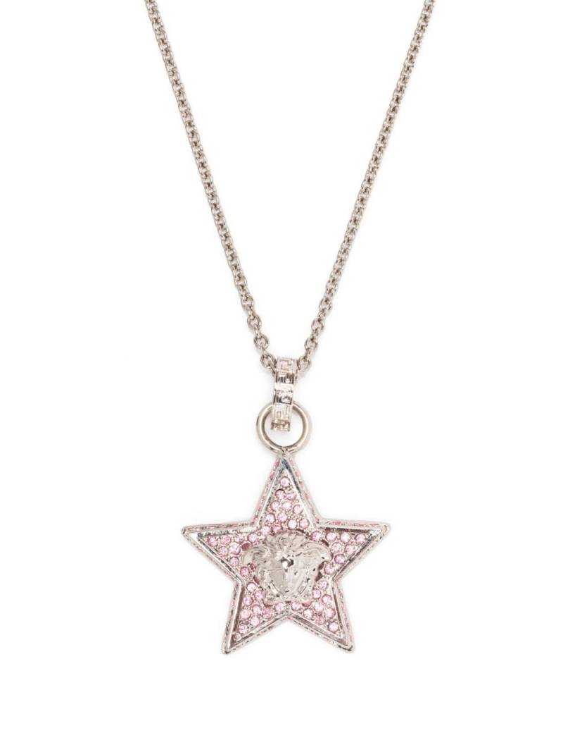 Versace star-pendant chain necklace - Silver von Versace