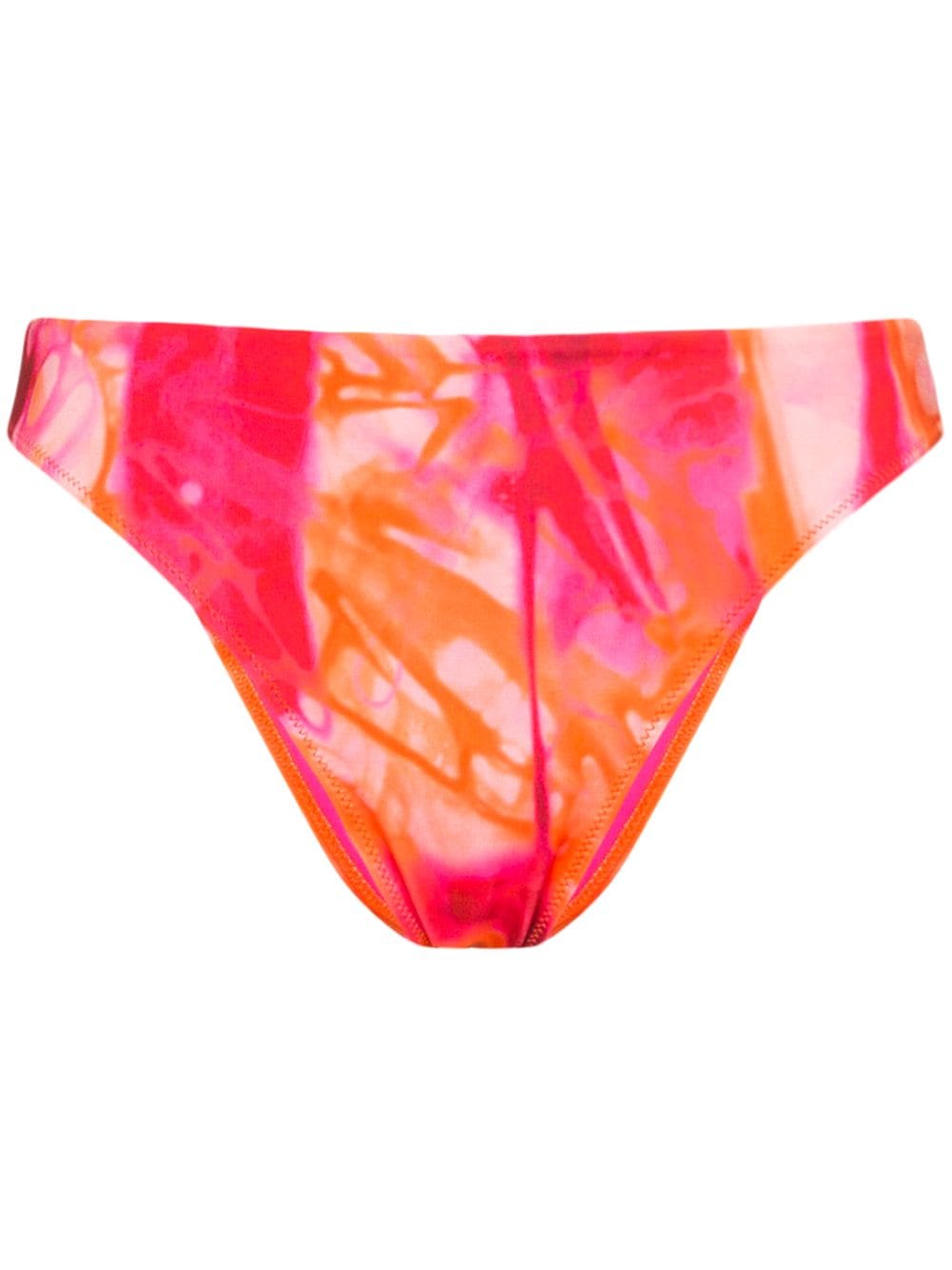 Versace tie-dye bikini bottoms - Pink von Versace