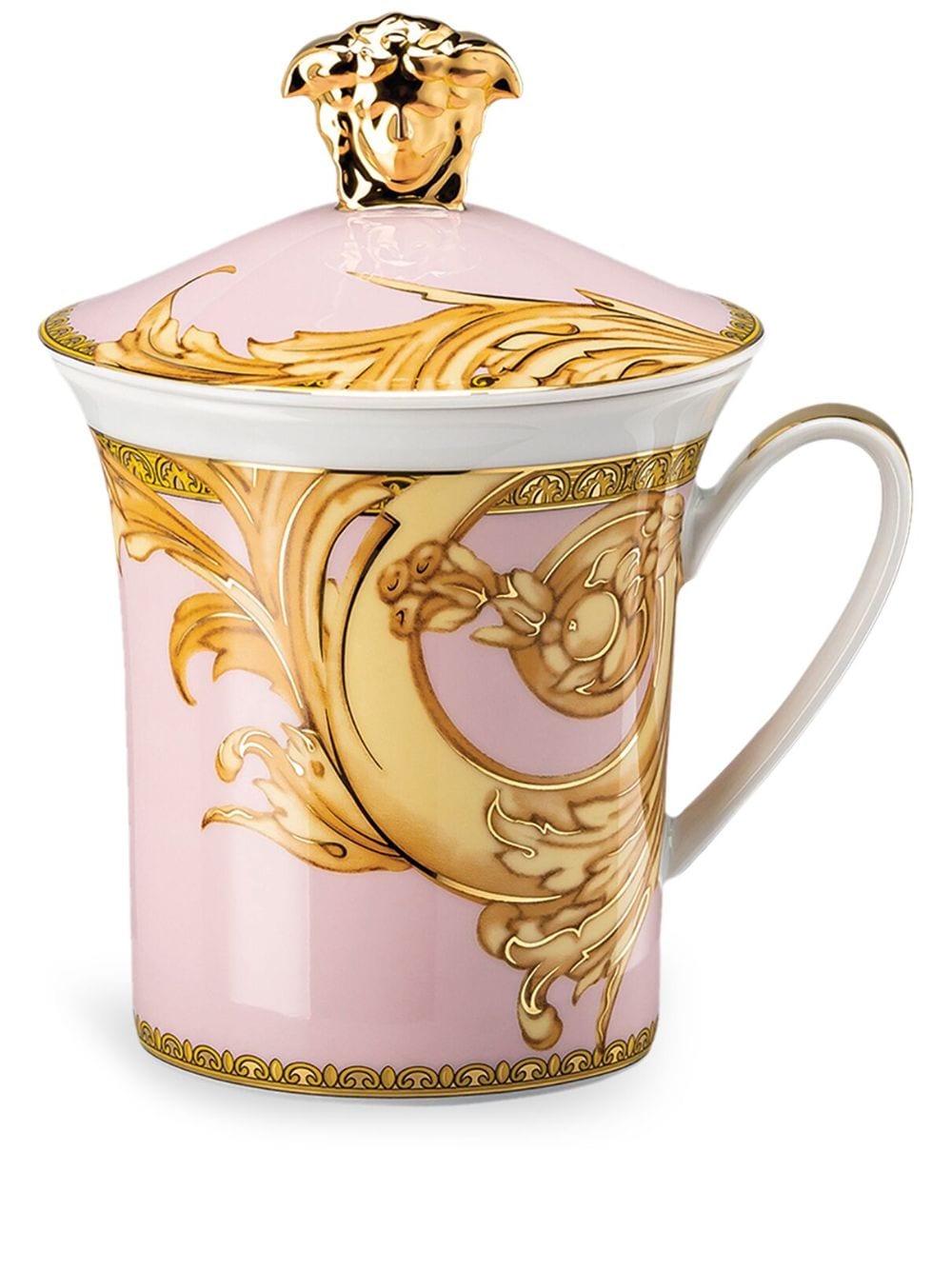 Versace x Rosenthal Les Rêves Byzantins mug (9.8cm) - Pink von Versace