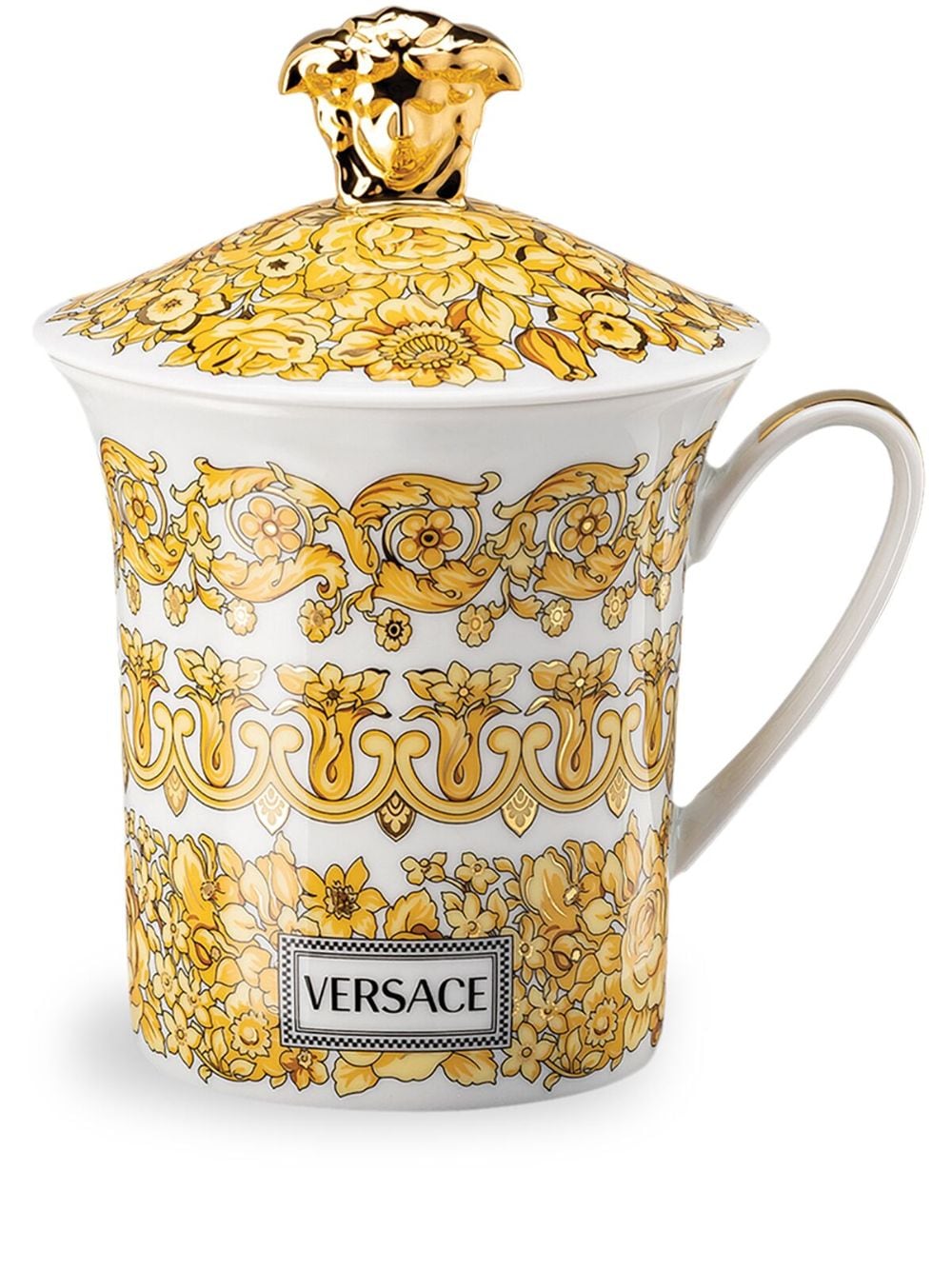 Versace x Rosenthal Medusa Rhapsody lidded mug (9.8cm) - Multicolour von Versace