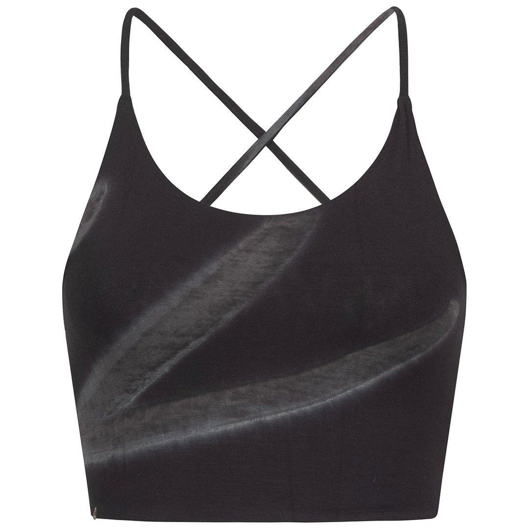 Yoga Top 'naomi' Damen Charcoal Black M von Vervola