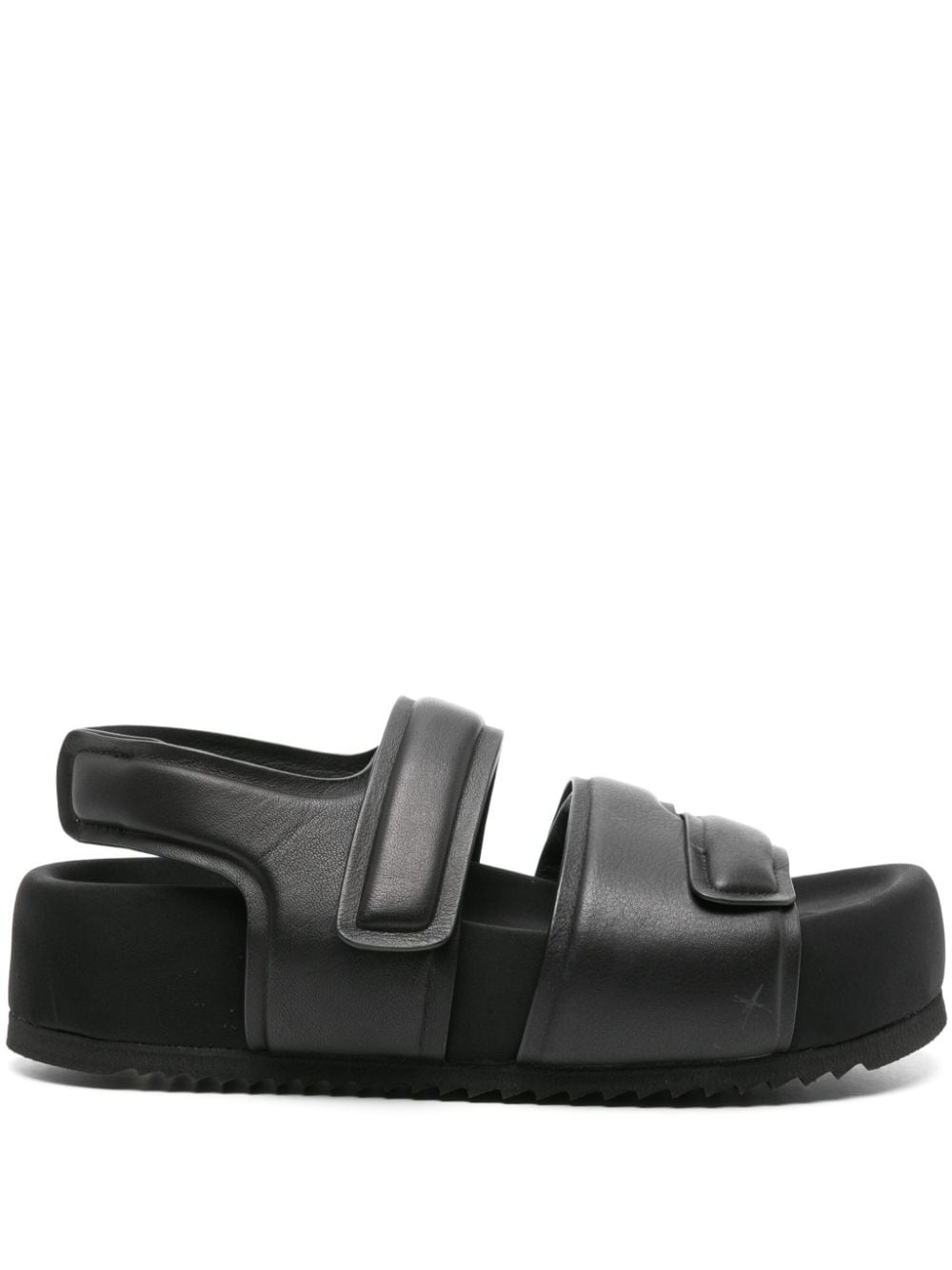 Vic Matie Gear flatform sandals - Black von Vic Matie