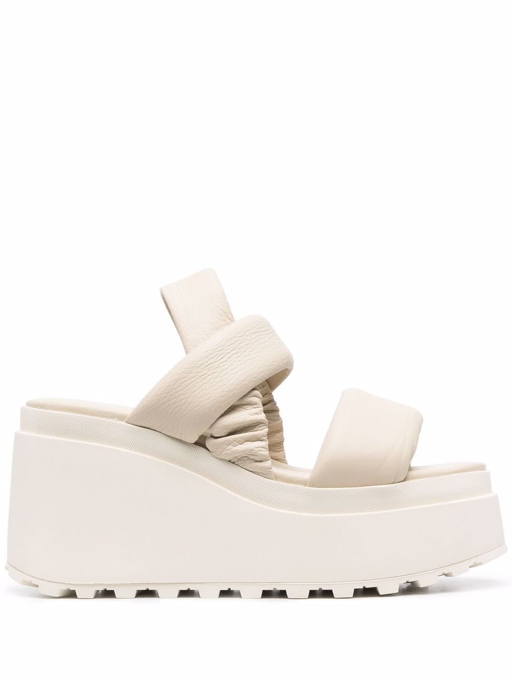 Vic Matie padded wedge sandals - Neutrals von Vic Matie