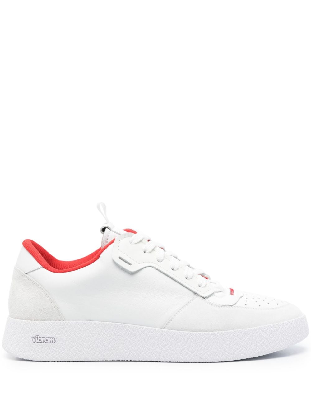 Vic Matie panelled leather sneakers - White von Vic Matie