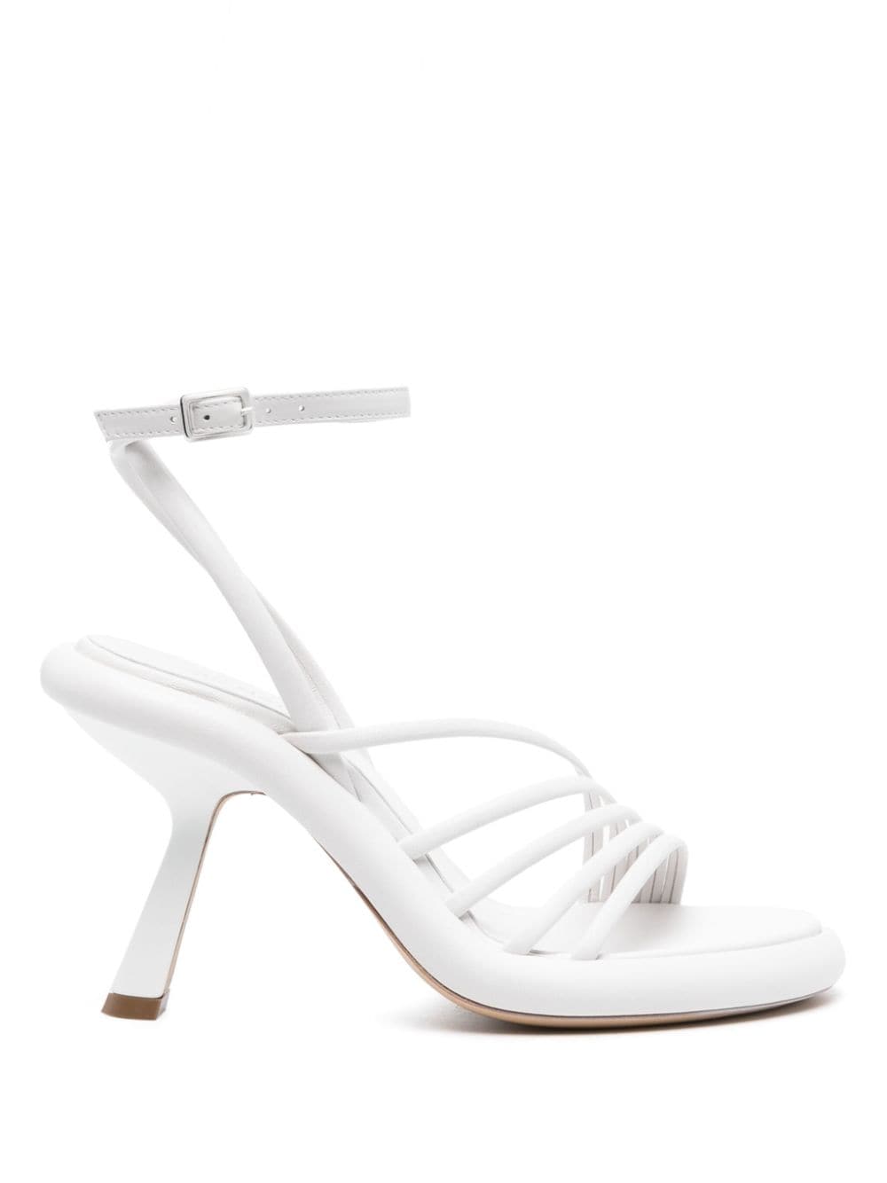 Vic Matie strappy leather sandals - White von Vic Matie