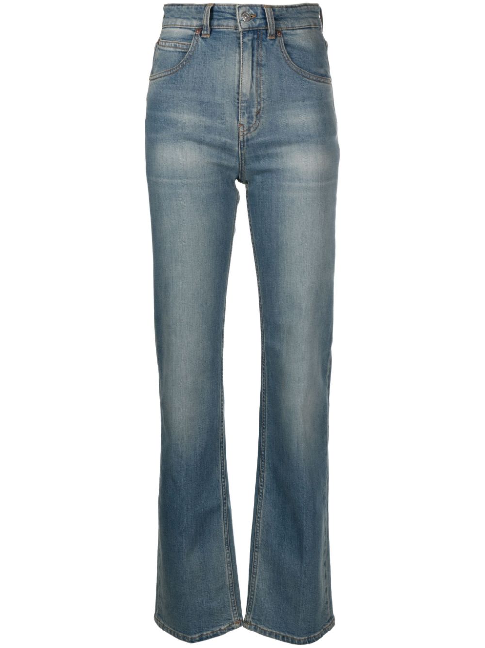 Victoria Beckham Julia straight-leg jeans - Blue von Victoria Beckham