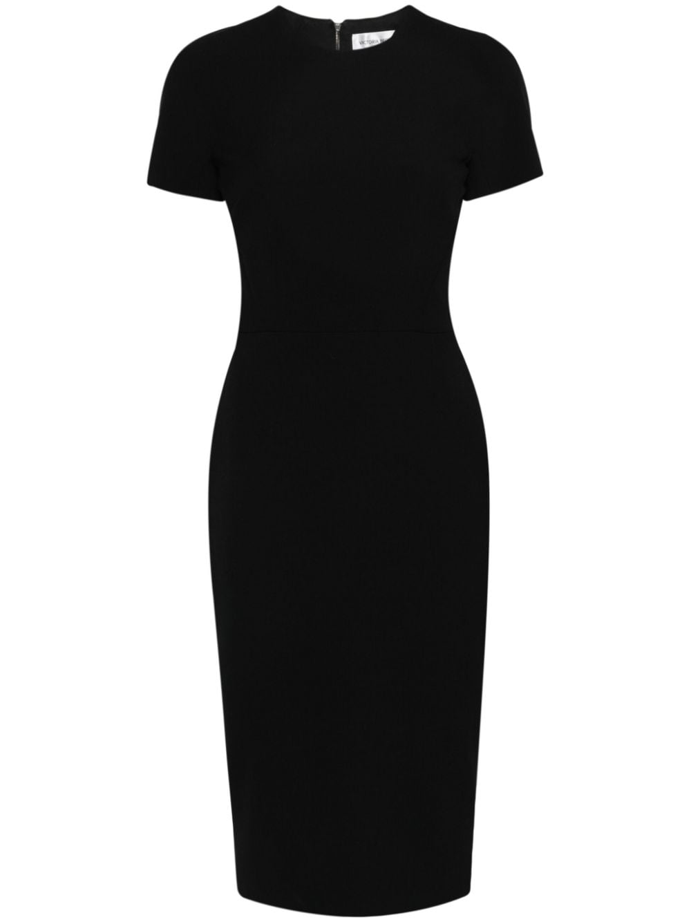 Victoria Beckham T-shirt fitted dress - Black von Victoria Beckham