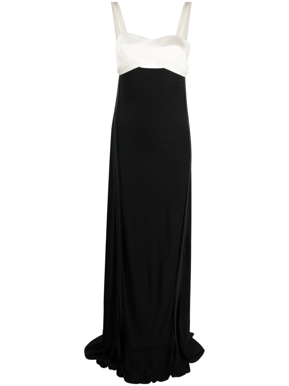 Victoria Beckham cut-out sleeveless gown - Black von Victoria Beckham