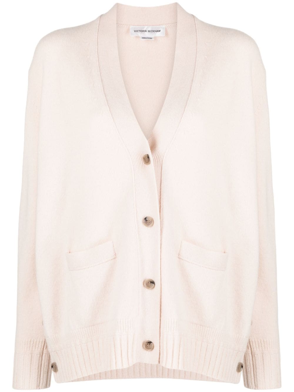 Victoria Beckham fine-knit wool cardigan - Pink von Victoria Beckham