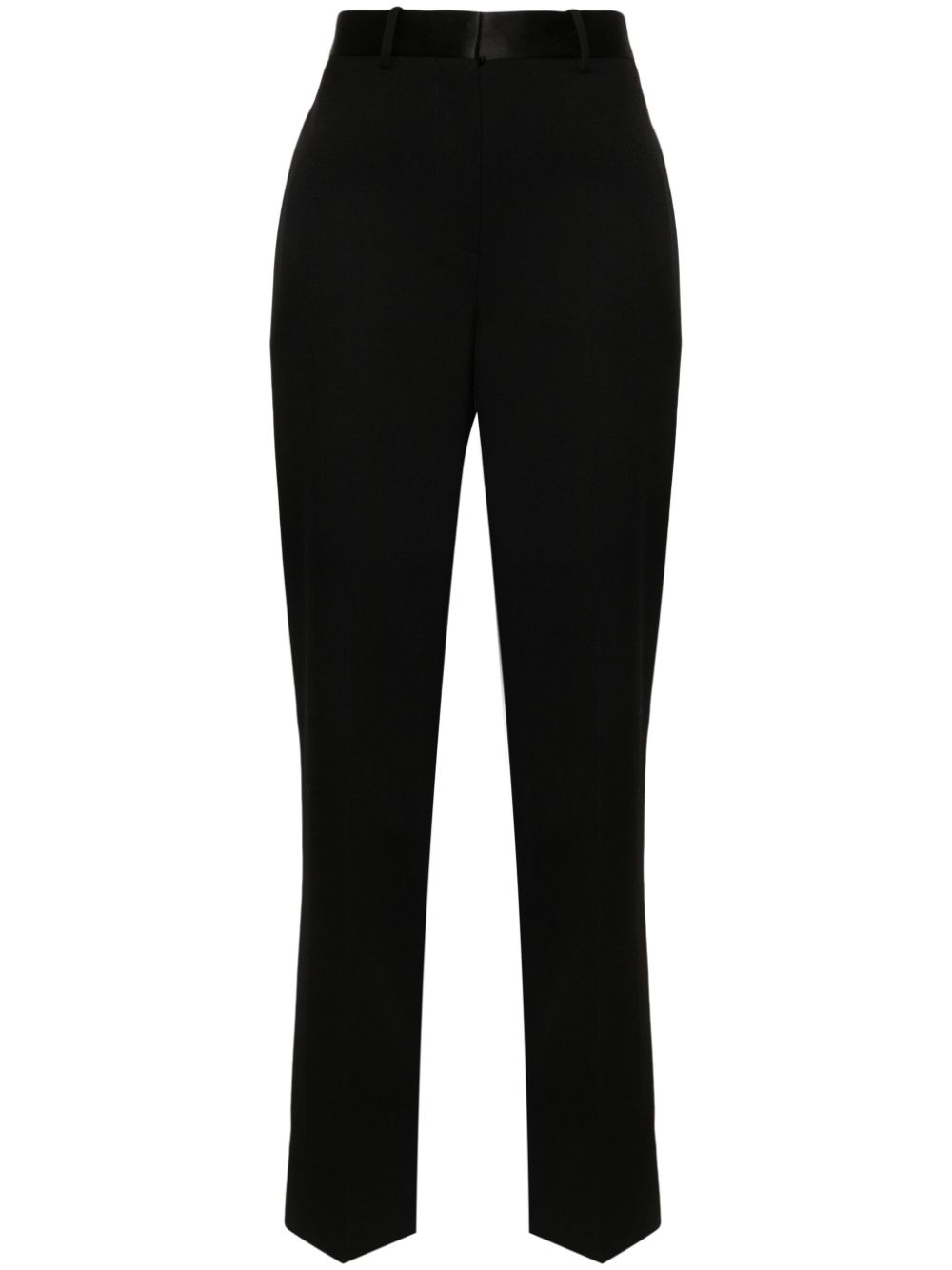 Victoria Beckham high-waist straight-leg trousers - Black von Victoria Beckham