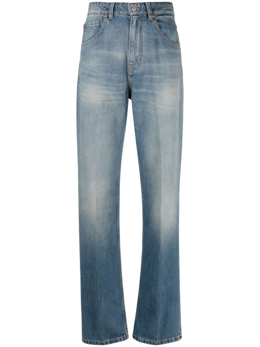 Victoria Beckham high waist slim-fit jeans - Blue von Victoria Beckham