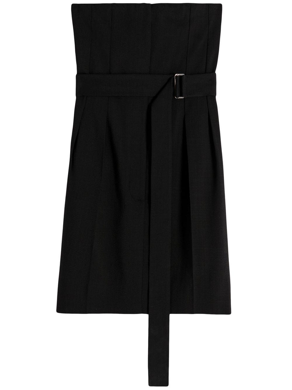 Victoria Beckham strapless midi dress - Black von Victoria Beckham