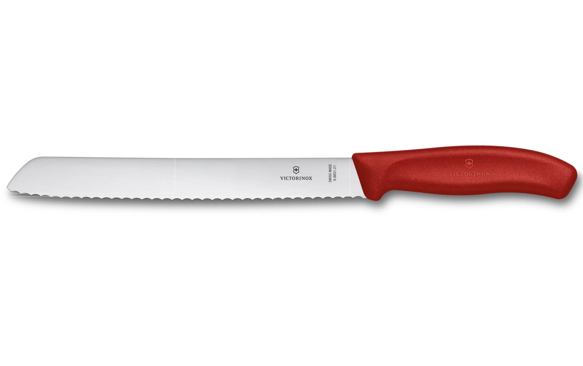 Victorinox Brotmesser »Swiss Classic Rot/Silberfarben«, (1 tlg.) von Victorinox