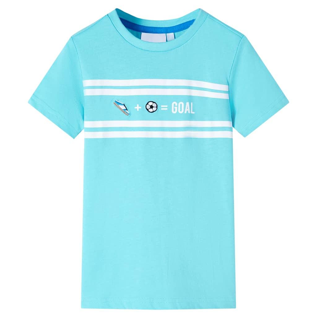 Kinder T-shirt Baumwolle Unisex Blau ONE SIZE von VidaXL