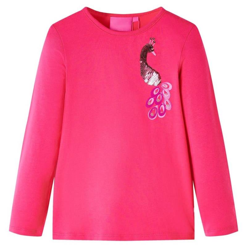 Kinder T-shirt Baumwolle Mädchen Pink 104 von VidaXL