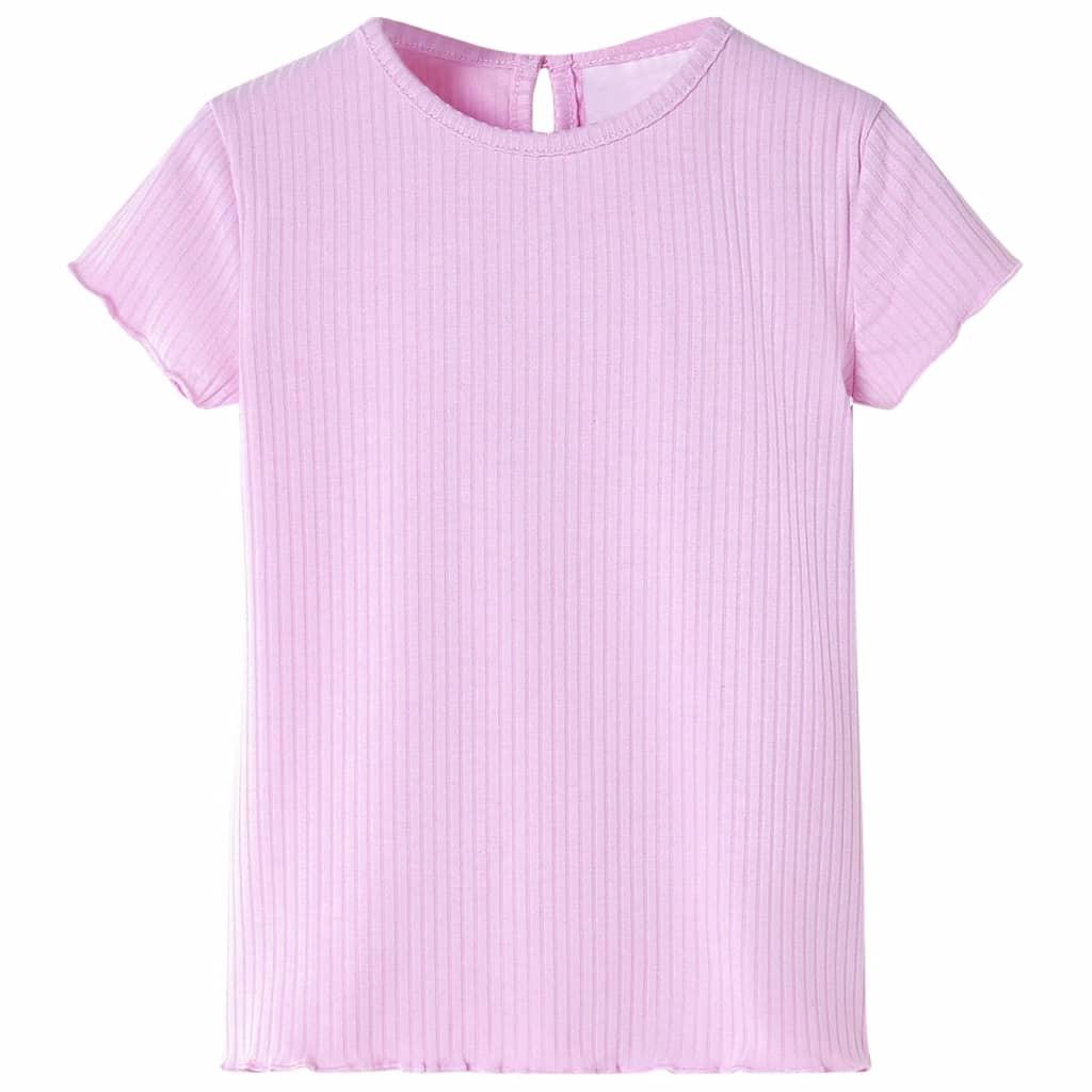 Kinder T-shirt Baumwolle Mädchen Pink 92 von VidaXL