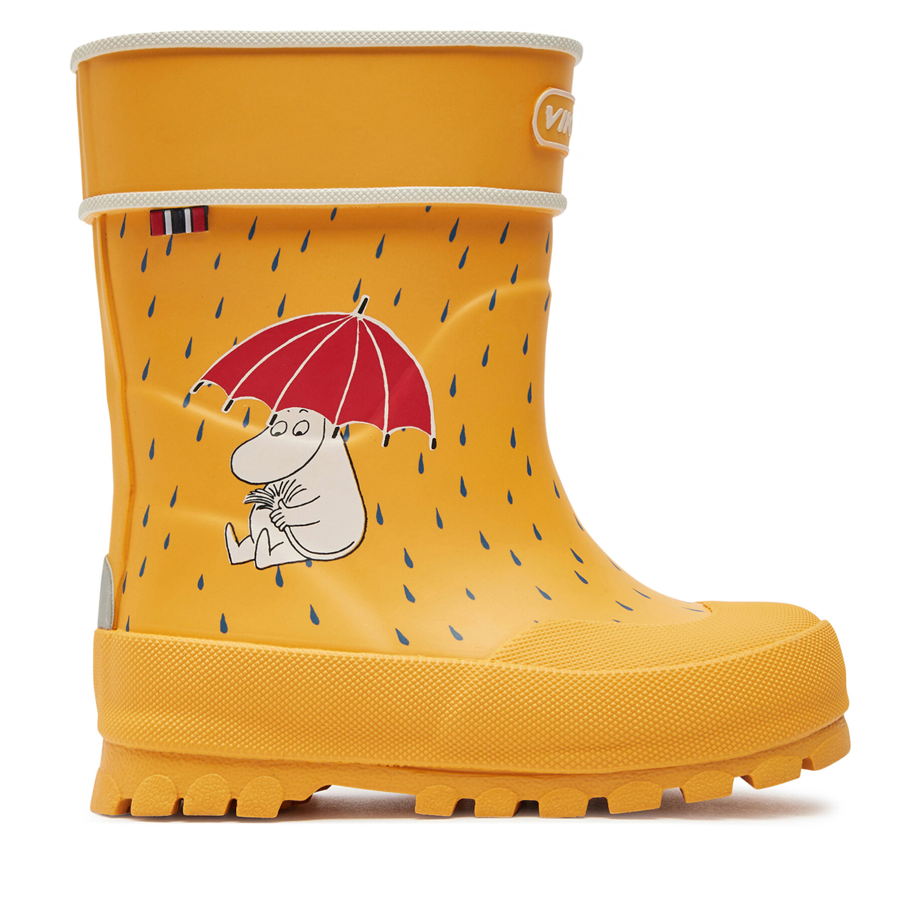 Gummistiefel Viking Alv Jolly Moomin 1-13500-1350 Yellow/Multi von Viking