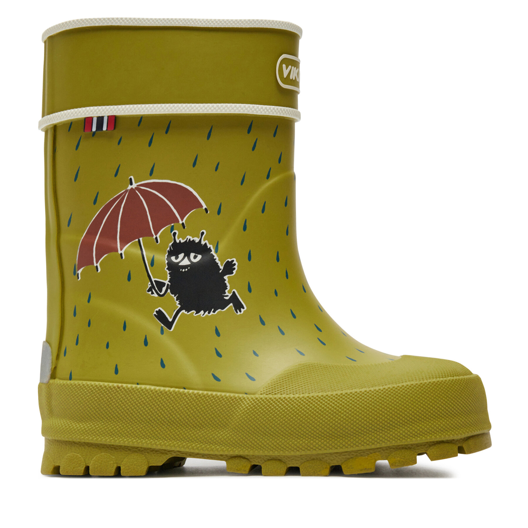 Gummistiefel Viking Alv Jolly Moomin 1-13500-6150 Khaki/Multi von Viking