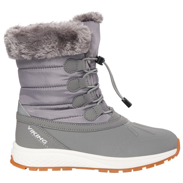 Viking - Kid's Equip Warm WP Zip - Winterschuhe Gr 34 grau von Viking