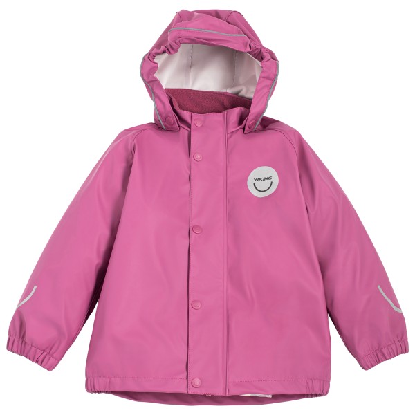 Viking - Kid's Jolly Recycled Rain Jacket - Regenjacke Gr 122 rosa von Viking