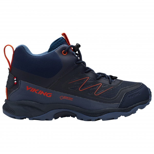 Viking - Kid's Tind Mid GTX - Wanderschuhe Gr 39 blau von Viking