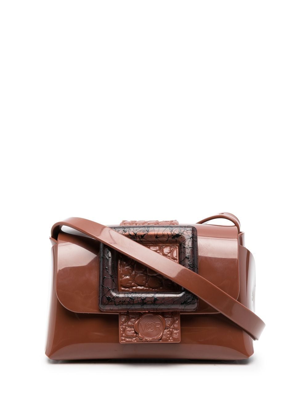 Viktor & Rolf Buckle Up shoulder bag - Brown von Viktor & Rolf