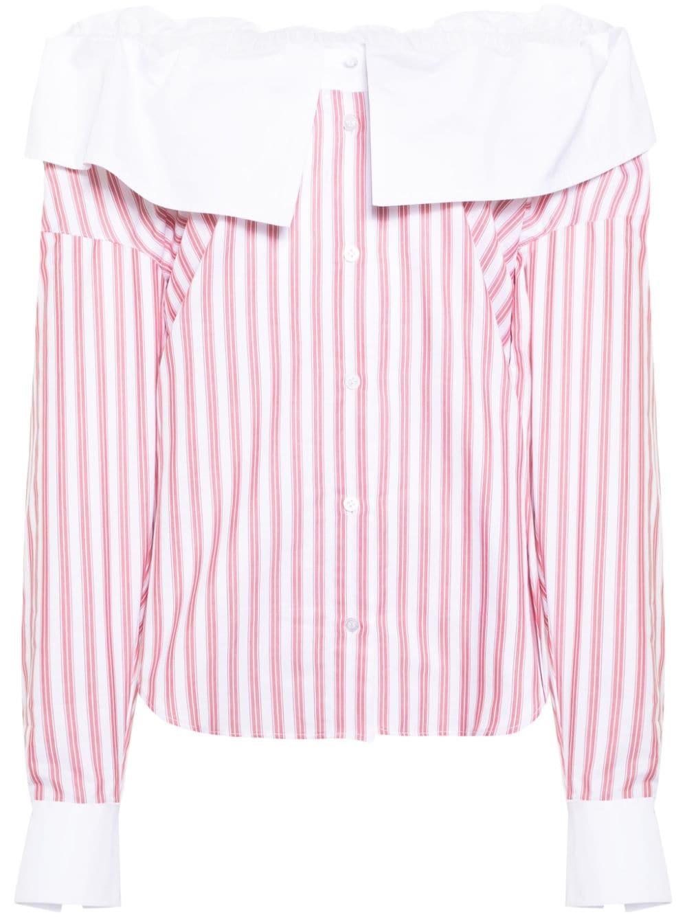 Viktor & Rolf Couture off-shoulder shirt - Red von Viktor & Rolf